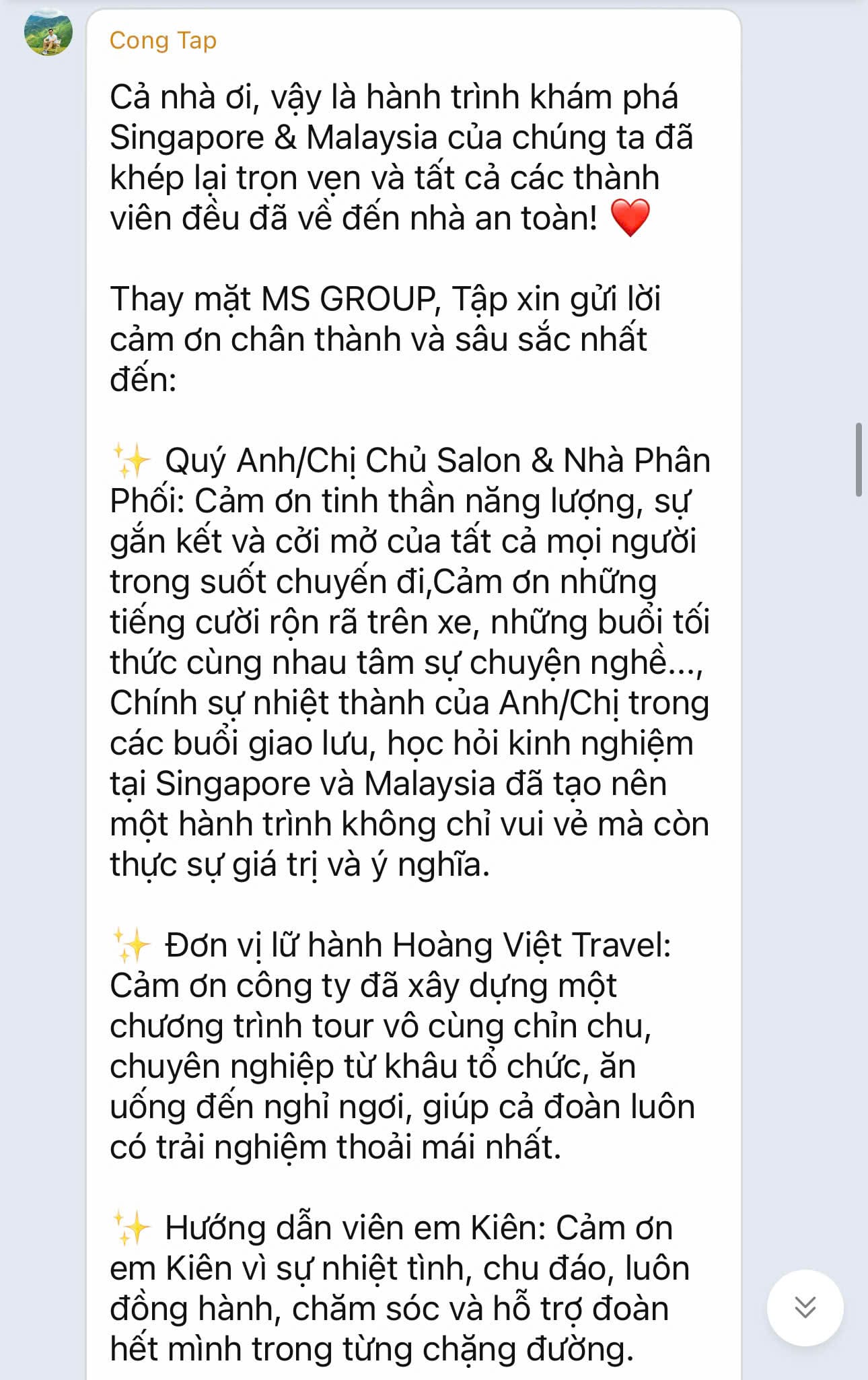 Đoàn Singapore - Malaysia khởi hành 31/7/2026 Đoàn Singapore - Malaysia khởi hành 31/7/2026
