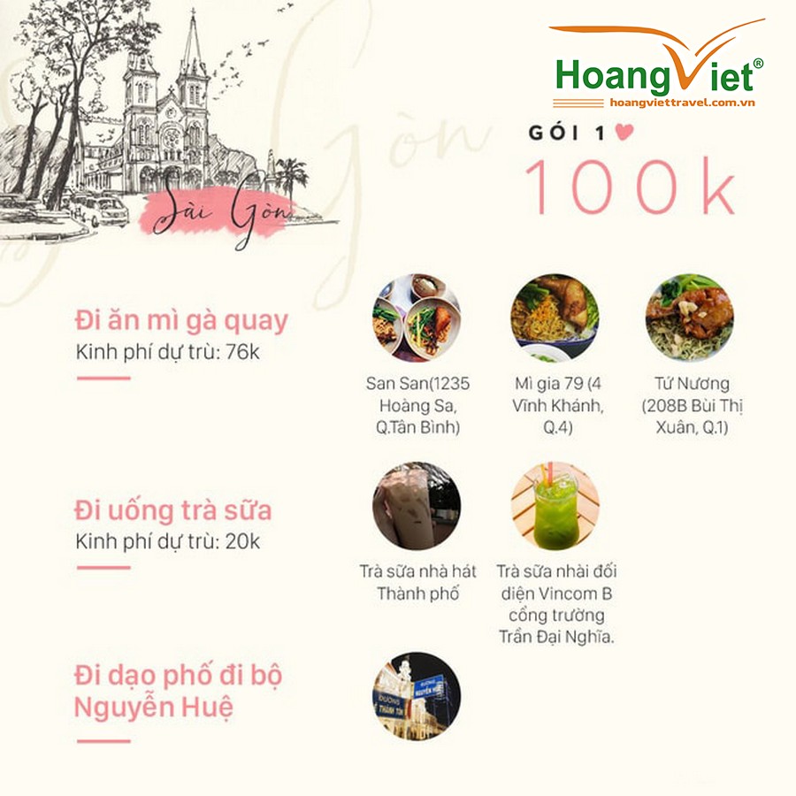 Địa điểm ăn uống valentine 100k ở Sài Gòn - 01