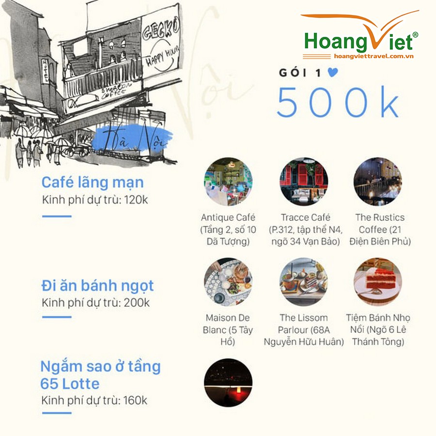 Địa điểm ăn uống valentine 500k ở Hà Nội - 01