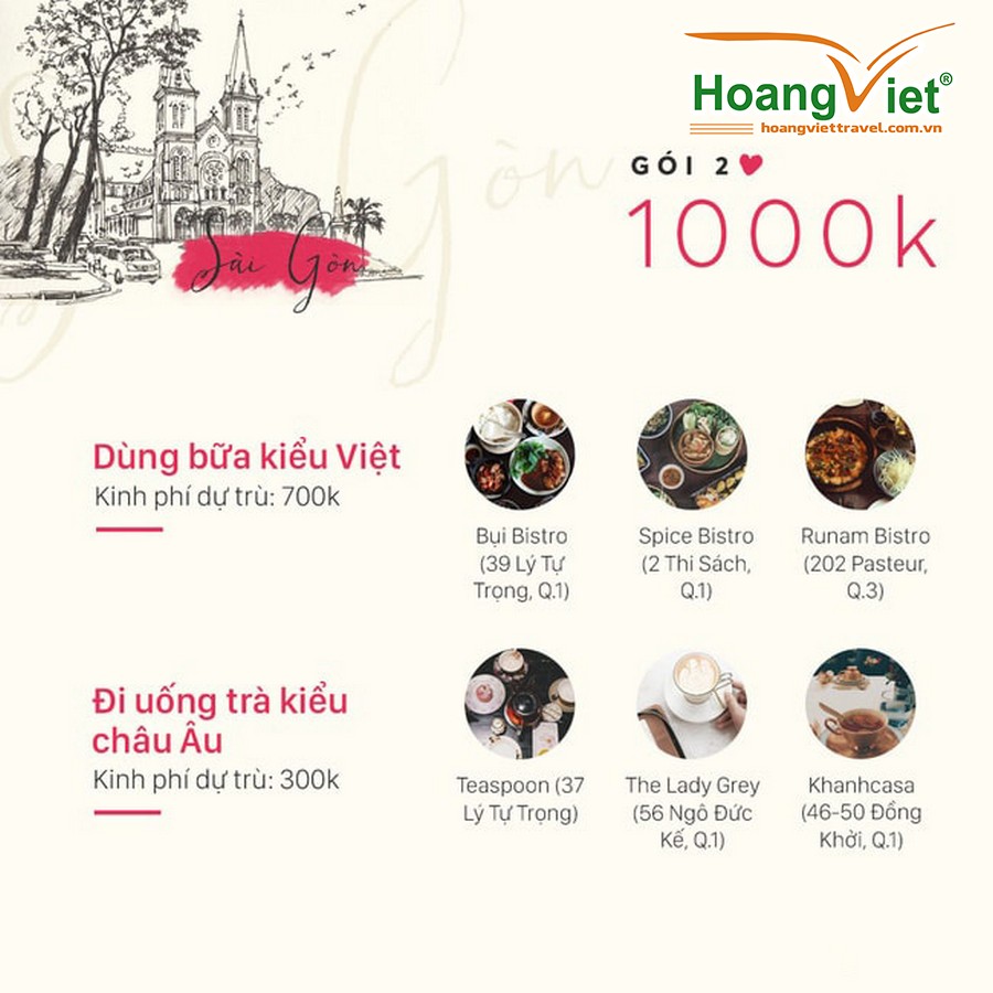 Địa điểm ăn uống valentine 1000k ở Sài Gòn - 02