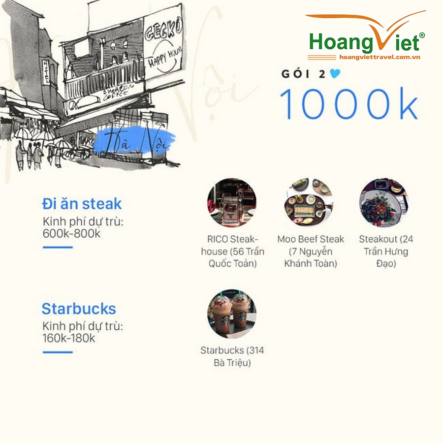 Địa điểm ăn uống valentine 1000k ở Hà Nội - 02