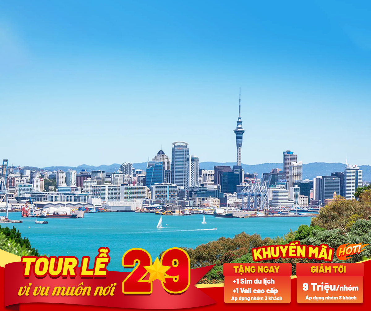 du lịch New Zealand lễ 2/9 - hoangviettravel