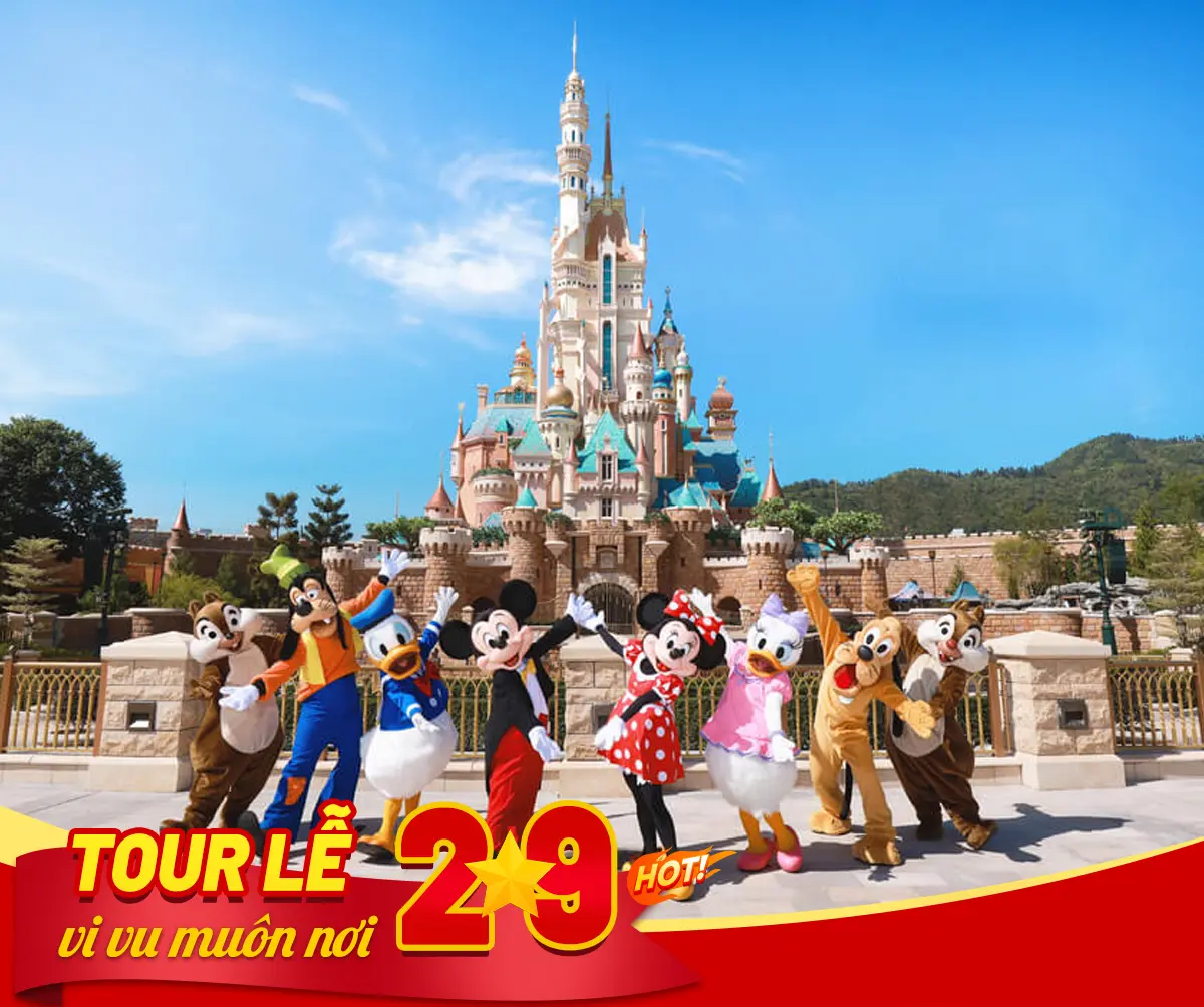 THƯỢNG HẢI – HÀNG CHÂU – DISNEYLAND BAY VIETNAM AIRLINES du lịch trung quốc