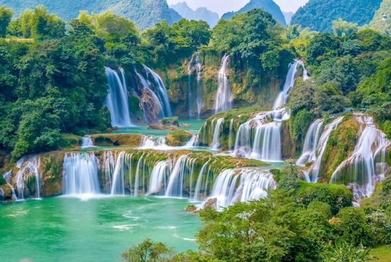 thác trân châu - hoàng việt travel