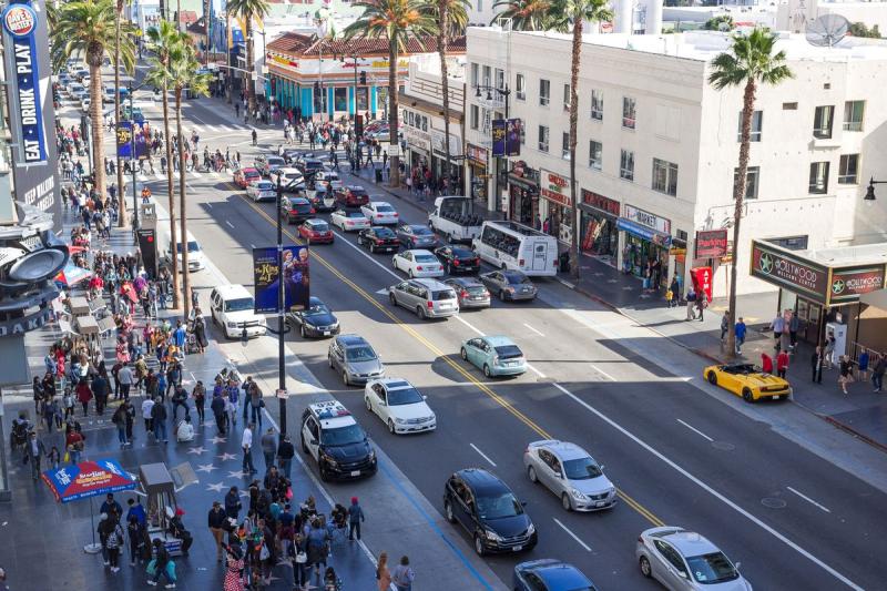 Hollywood Walk of Fame in Los Angeles