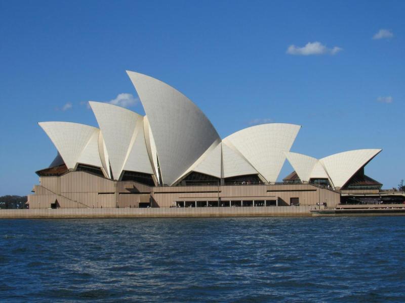 Nhà hát Opera Sydney bên bến cảng, biểu tượng nổi tiếng của hành trình du lịch Australia