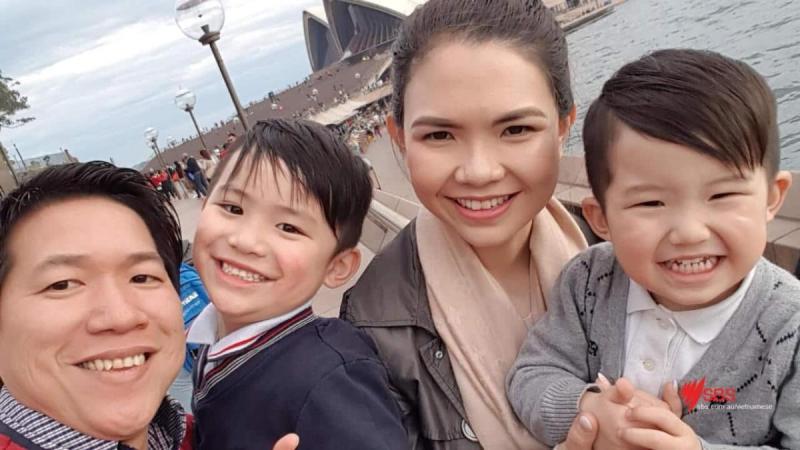 Gia đình người Việt tại Australia minh họa nhu cầu xin visa thăm thân và du lịch nhiều lần