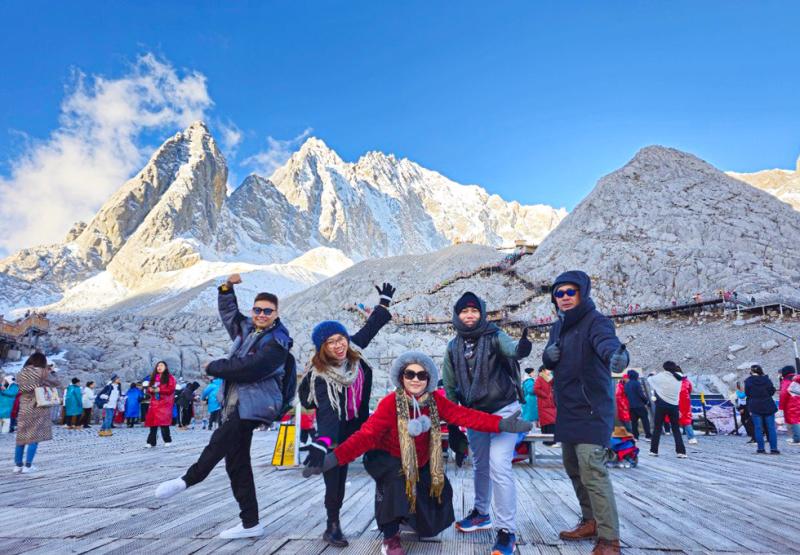 Ngọc Long Tuyết sơn - hoangviettravel