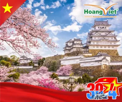 CUNG ĐƯỜNG VÀNG NHẬT BẢN -  RỰC RỠ SẮC HOA KOBE – OSAKA – KYOTO – NAGOYA – PHÚ SĨ – TOKYO NO SHOPPING  BAY VIETNAM AIRLINES