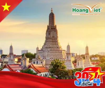 DU LỊCH THÁI LAN NGHỈ LỄ 30/4 HÀ NỘI - BANGKOK – PATTAYA- ĐẢO CORAL – SHOW ALCAZAR – BAIYOKE SKY - HÀ NỘI  BAY VIETJET AIR