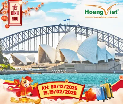 HÀ NỘI – MELBOURNE - CANBERRA– SYDNEY - HÀ NỘI (CUNG ĐƯỜNG KIM CƯƠNG ÚC) BAY VIETNAM AIRLINES 