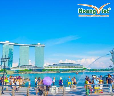 HÀ NỘI – SINGAPORE – GARDEN BY THE BAY –  – TẮM BIỂN TRÊN ĐẢO SENTOSA - JEWEL – HÀ NỘI