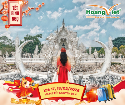 KHÁM PHÁ ĐÓA HỒNG PHƯƠNG BẮC THÁI LAN: CHIANG MAI – CHIANG RAI 5 NGÀY 4 ĐÊM BAY THAI AIRASIA 