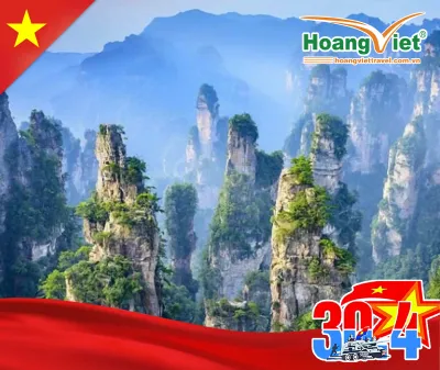 KHÁM PHÁ HÀ NỘI - TRƯỜNG SA - TRƯƠNG GIA GIỚI – PHƯỢNG HOÀNG CỔ TRẤN – THIÊN MÔN SƠN – HỒ BẢO PHONG BAY CHINA SOUTHERN AIR LINES 