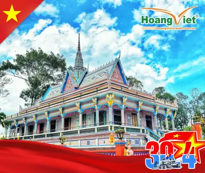 KHÁM PHÁ NAM BỘ DỊP LỄ HÀ NỘI – CẦN THƠ – SÓC TRĂNG – BẠC LIÊU CÀ MAU – ĐẤT MŨI – TIỀN GIANG – BẾN TRE -TÂY NINH – SÀI GÒN BAY VIETJET AIR 