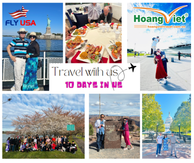 Tour Du Lịch Mỹ 10 Ngày 9 Đêm: Hành Trình Liên Tuyến Đông Tây Hoa Kỳ 2026