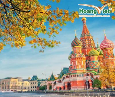 Tour du lịch Nga 9 ngày 8 đêm: Khám phá xứ Bạch Dương
