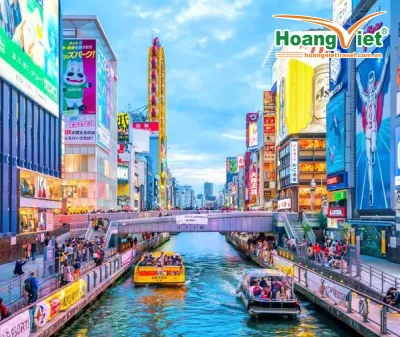 Tour Du Lịch Nhật Bản 6 Ngày 5 Đêm: Osaka – Kobe – Nagoya – Kyoto – Núi Phú Sĩ – Tokyo Bay Vietjet Air