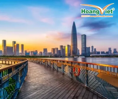 TOUR DU LỊCH TRUNG QUỐC HONGKONG - THÂM QUYẾN – QUẢNG CHÂU 5 NGÀY 4 ĐÊM BAY VIETNAM AIRLINES 
