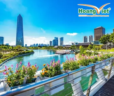 Tour Hàn Quốc Mùa Hè Từ Hà Nội: Incheon – Bonghwa – Andong – Làng Việt Nam – Cầu Wolyeonggyo – Làng Hahoe – Bảo Tàng Mặt Nạ – Seoul Bay Parata Air