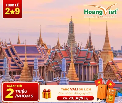   Tour Thái Lan 2/9 Từ Hà Nội: Khám Phá Bangkok – Pattaya Bay Thai AirAsia