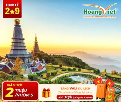 Tour Thái Lan Chiang Mai – Chiang Rai: Khám Phá Đóa Hồng Phương Bắc Bay Thai AirAsia