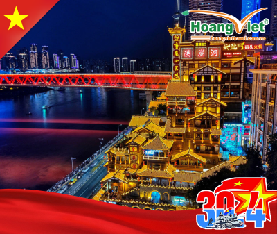 TRÙNG KHÁNH – CÔNG VIÊN GẤU TRÚC - CỬU TRẠI CÂU - TỪ KHÍ KHẨU CỔ TRẤN - HỒNG NHAI ĐỘNG BAY TRÙNG KHÁNH WEST AIR 