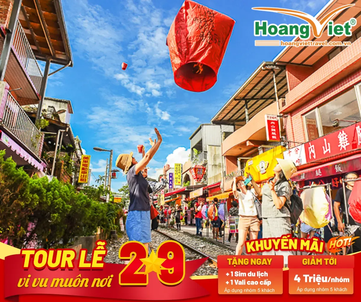 HÀNH TRÌNH KHÁM PHÁ CAO HÙNG - ĐÀI TRUNG - ĐÀI BẮC BAY VIETJET AIR du-lich-dai-loan-hoangviettravel
