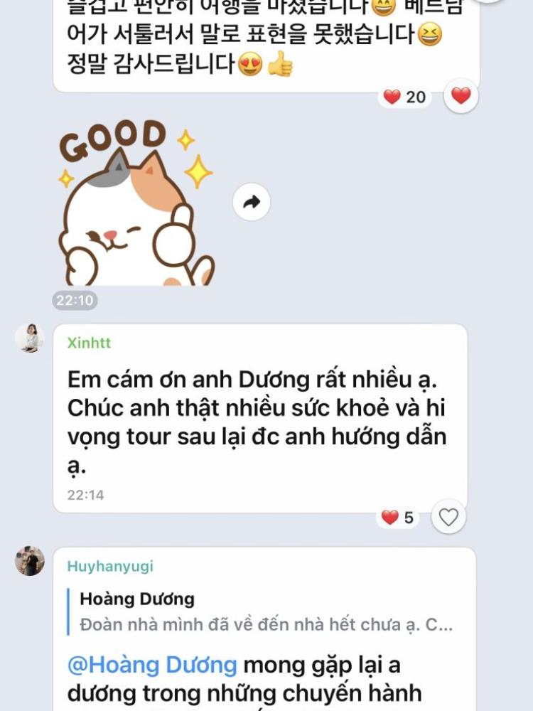 Cảm nhận của khách Hàn đi Thái Lan 01/06/2023