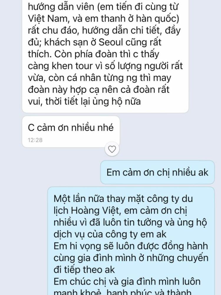 Feedback đoàn Hàn Quốc khởi hành 24/10 bay SPA Feedback đoàn Hàn Quốc khởi hành 24/10 bay SPA
