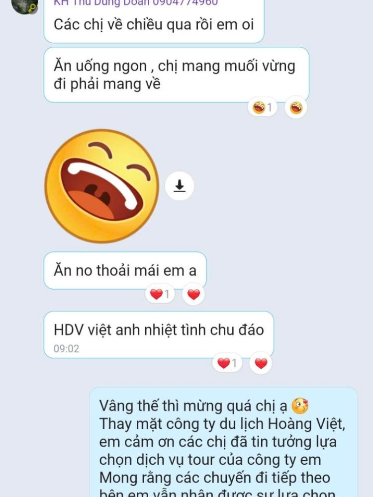 Cảm nhận khách hàng tour Đài Loan 18/4/2026 Cảm nhận khách hàng tour Đài Loan 18/4/2026