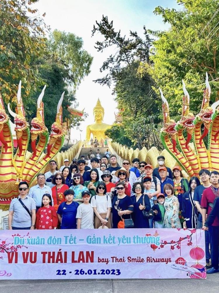 Cảm nhận của khách đi Thái Tết 2023 