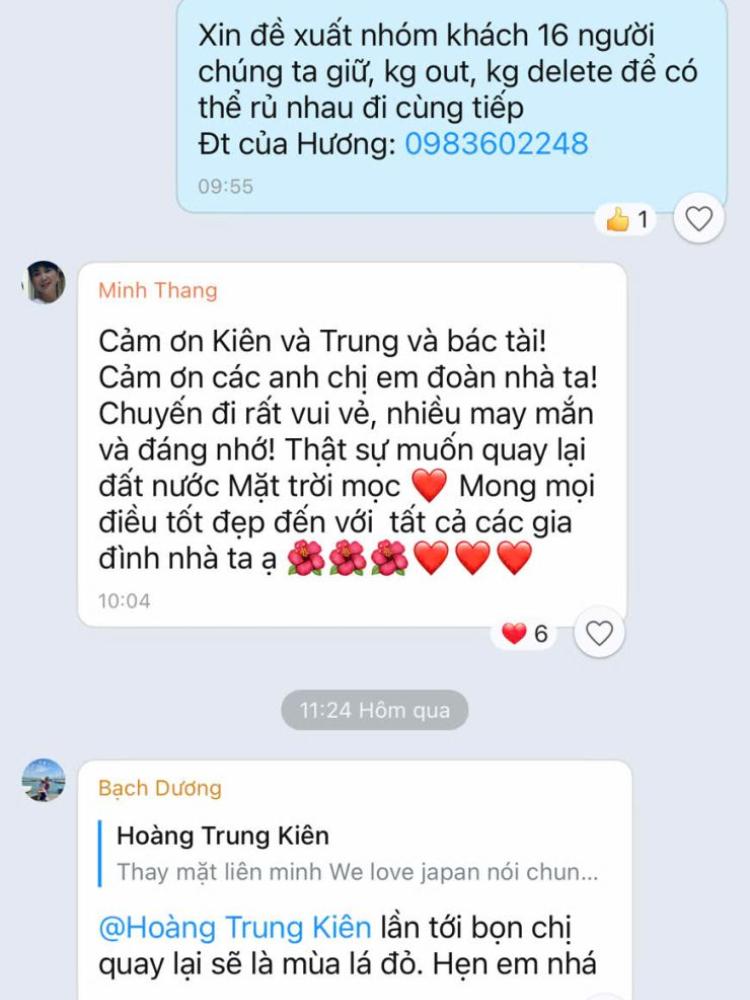 Cảm nhận khách hàng đoàn Nhật Bản khởi hành ngày 15/3 - 20/3/2025 Cảm nhận khách hàng đoàn Nhật Bản khởi hành ngày 15/3 - 20/3/2025