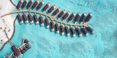 Các biệt thự trên biển ở Sun Siyam Olhuveli, Maldives