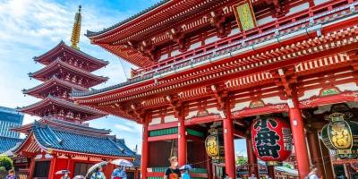 Chùa Asakusa tại Tokyo, Nhật Bản Chùa Asakusa tại Tokyo, Nhật Bản