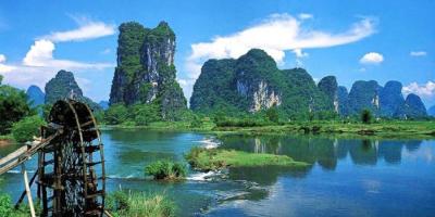 Núi đá vôi và cảnh sông nước Quế Lâm – Dương Sóc Núi đá vôi và cảnh sông nước Quế Lâm – Dương Sóc