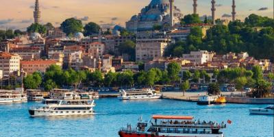 Thành phố Istanbul bên eo biển Bosphorus, Thổ Nhĩ Kỳ