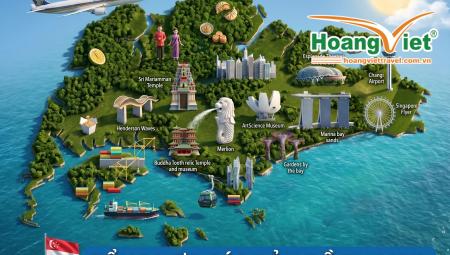 Tổng Hợp Các Bản Đồ Du Lịch Singapore Cập Nhật Mới Nhất