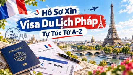Hồ Sơ Xin Visa Du Lịch Pháp Tự Túc Từ A-Z