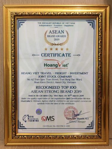 Top 100 Thương Hiệu Mạnh Đông Nam Á 2019