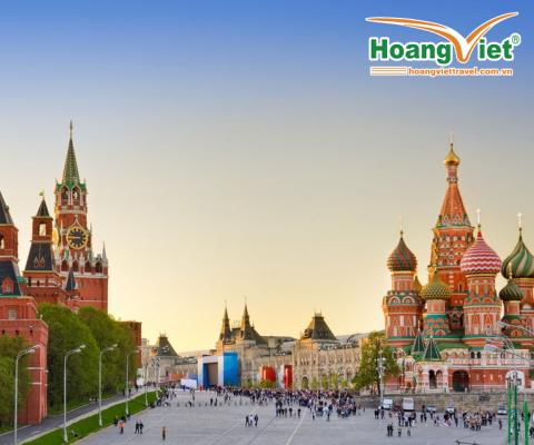 Du Lịch Nga: Hà Nội - Moscow - St.Peterburg 7 Ngày Bay Vietnam Airlines giá chỉ 38.900.000 triệu