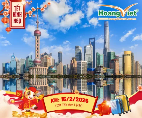 BẮC KINH – HÀNG CHÂU – TÂY Ô TRẤN – THƯỢNG HẢI BAY AIR CHINA