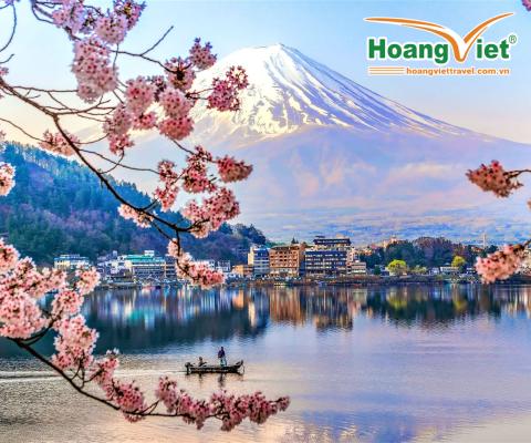 CHƯƠNG TRÌNH CUNG ĐƯỜNG VÀNG NHẬT BẢN NGẮM HOA ANH ĐÀO SỚM & KẾT HỢP TRƯỢT TUYẾT NO SHOPPING 2026 BAY VIETNAM AIRLINES