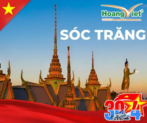 CHƯƠNG TRÌNH DỊP LỄ 30/4 HÀ NỘI – CẦN THƠ – SÓC TRĂNG – BẠC LIÊU CÀ MAU – ĐẤT MŨI – TIỀN GIANG – BẾN TRE  TÂY NINH – SÀI GÒN – HÀ NỘI  BAY VIETNAM AIRLINES 