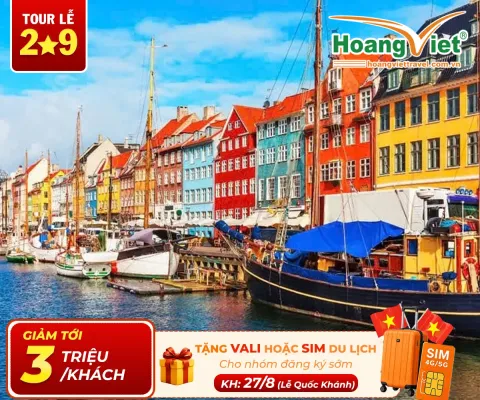 Chương trình du lịch Bắc Âu 2026 ĐAN MẠCH – NA UY – THỤY ĐIỂN ESTONIA – PHẦN LAN BAY TURKISH AIRLINES