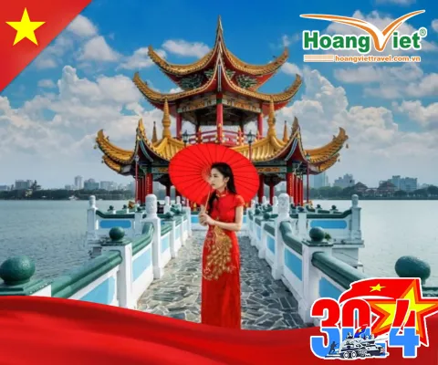 CHƯƠNG TRÌNH DU LỊCH DỊP LỄ 30/4 ĐÀI BẮC - ĐÀI TRUNG - CAO HÙNG BAY VIETNAM AIRLINES  