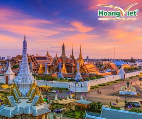 CHƯƠNG TRÌNH DU LỊCH THÁI LAN: BANGKOK – PATTAYA- ĐẢO CORAL –  SHOW ALCAZAR – BAIYOKE SKY 5 NGÀY 4 ĐÊM BAY THAI AIR ASIA