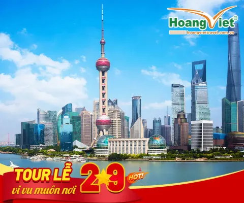 CHƯƠNG TRINH DU LỊCH TRUNG QUỐC THƯỢNG HẢI - HÀNG CHÂU - TÂY ĐƯỜNG - TÔ CHÂU - BẮC KINH BAY VIETNAM AIRLINES 