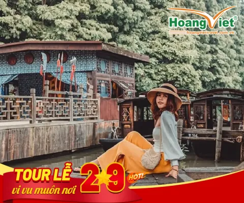 CHƯƠNG TRÌNH KHÁM PHÁ GIANG NAM HÀ NỘI - THƯỢNG HẢI – HÀNG CHÂU - TÔ CHÂU  – Ô TRẤN – ĐIỀN TỪ PHƯỜNG JUNEYAO AIRLINES  