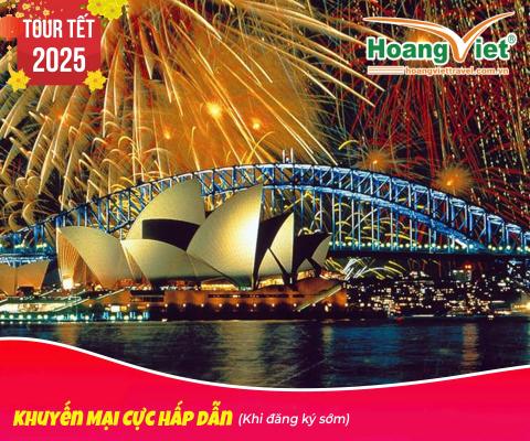 ĐÓN NĂM MỚI VÀ XEM BẮN PHÁO HOA TẠI ÚC HÀ NỘI – SYDNEY – CANBERRA - MELBOURNE - HÀ NỘI BAY THẲNG VIETNAM AIRLINES 